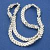 Electroplated Natural Lava Rock Beads Strands G-I360-X01-04-2