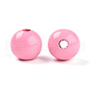 Painted Natural Wood Beads X-WOOD-A018-16mm-13-2