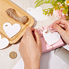 SOFPLATE 200Pcs Heart Paper Gift Tags CDIS-SP0001-14B-3