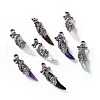 Natural Gemstone Pendants G-A210-01AS-1