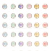 60Pcs 6 Colors Transparent Clear Acrylic Beads OACR-CJ0001-15-3