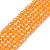 Electroplate Glass Beads Strands EGLA-A044-P2mm-B29-1
