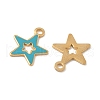 304 Stainless Steel Enamel Charms STAS-U057-13G-02-2