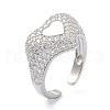 Heart Bling Jewelry for Teen Girl Women Gift ZIRC-C025-02P-4