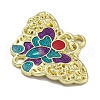 Alloy Enamel Connectors Charms PALLOY-F312-55G-01-2