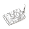 Anti-Tarnish 304 Stainless Steel Pendants STAS-B075-04P-2