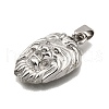 304 Stainless Steel Pendants STAS-B086-11B-P-2