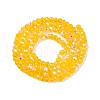 Electroplate Glass Beads Strands EGLA-A044-T2mm-L05-3