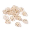 Plating Acrylic Beads X-OACR-C013-42-1