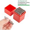 Iron Seal Stamps AJEW-PH0007-18-4