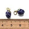 Brass Enamel Pendants KK-P295-46G-3