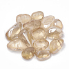 PVD Vacuum Plating Natural Quartz Crystal Beads G-N0320-02E-1