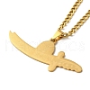 Sword Pendant Necklaces NJEW-C043-03G-1