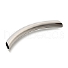 Brass Curved Tube Beads KK-S508-45P-2