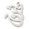304 Stainless Steel Pendants STAS-S142-02P-1