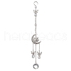 Moon Sun Alloy Pendant Decorations HJEW-JM01974-1