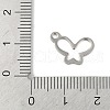 Non-Tarnish 201 Stainless Steel Charms STAS-C108-32P-3