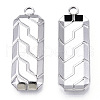 304 Stainless Steel Pendants STAS-T063-213P-2