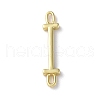 Rack Plating Brass Connector Charms KK-P245-07G-I-1