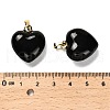 Brass Enamel Pendants KK-M324-06A-G-4
