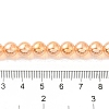 Transparent Electroplate Glass Beads Strands GLAA-T032-T8mm-C16-4
