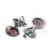 Natural Rhodonite Pendants G-F777-02AS-11-2