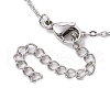 304 Stainless Steel Round Cabochon Setting Bracelets BJEW-JB11091-02-4