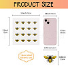 8 Sheets Plastic Waterproof Self-Adhesive Picture Stickers DIY-WH0428-006-2