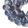 Electroplate Glass Beads Strands EGLA-G038-01A-FR01-3