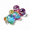 Translucent Resin Pendants X1-CRES-K010-01B-3