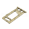 Plated Alloy Big Pendants PALLOY-D020-10AG-3