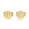 Rack Plating Brass Friction Ear Nuts KK-C081-04G-1