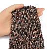 Natural Rhodonite Beads Strands G-RM2025-B33-4mm-1