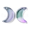 Transparent Baking Paint Glass Beads GLAA-D010-01A-1