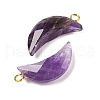 Natural Amethyst Pendants G-L614-D05-G05-2