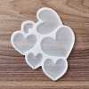 Heart Shape Food Grade Silicone Lollipop Molds DIY-D069-17-2