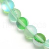 Synthetic Moonstone Beads Strands G-F142-8mm-05-3