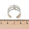 304 Stainless Steel Cuff Rings RJEW-S630-01GP-B-5