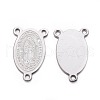 Tarnish Resistant 304 Stainless Steel Chandelier Component Links STAS-H383-23P-1