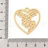 304 Stainless Steel Pendants STAS-Z109-24G-3
