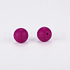 Round Silicone Focal Beads SI-JX0046A-09-2