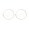 Ion Plating(IP) 316L Surgical Stainless Steel Hoop Earring Findings X-STAS-D164-06G-A-1
