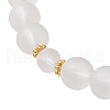 Glass Beads Stretch Bracelets for Women BJEW-JB11866-01-3