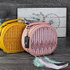 PU Leather Lipstick Holder Keychains AJEW-WH0270-203C-6