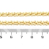 Brass Link Chain Necklaces for Women NJEW-K282-01G-5