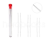 Tarnish Resistant Stainless Steel Collapsible Big Eye Beading Needles SENE-PW0013-02U-1