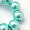 Baking Painted Glass Pearl Bead Strands HY-Q003-3mm-65-3