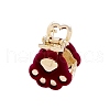 Velvet Alloy Claw Hair Clips PW-WG0B48C-01-1