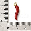 304 Stainless Steel Enamel Pendants STAS-R153-19G-3