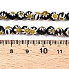 Round Millefiori Glass Beads Strands LK-P001-31-4